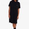 Rochie tricou din piqué pătrat Rochie tricou din piqué pătrat