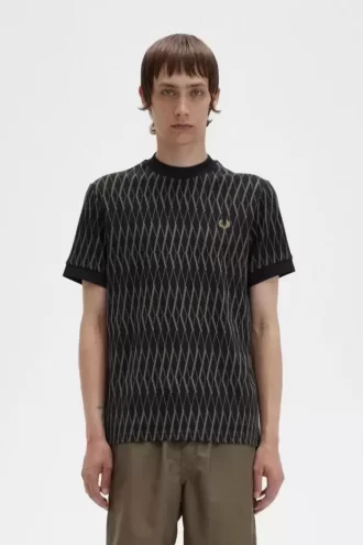 Tricou Argyle Jacquard pentru bărbați