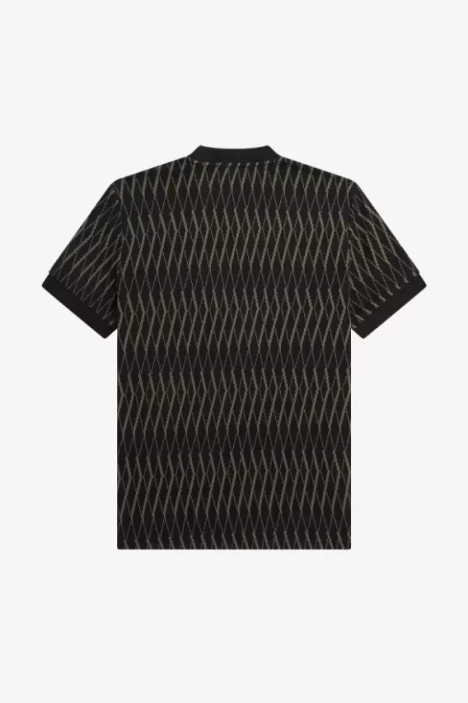 Tricou Argyle Jacquard pentru bărbați Tricou Argyle Jacquard pentru bărbați