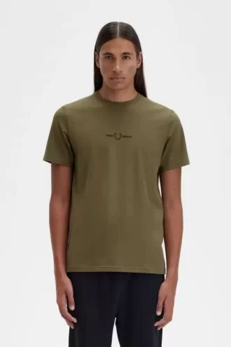 Tricou bărbătesc brodat