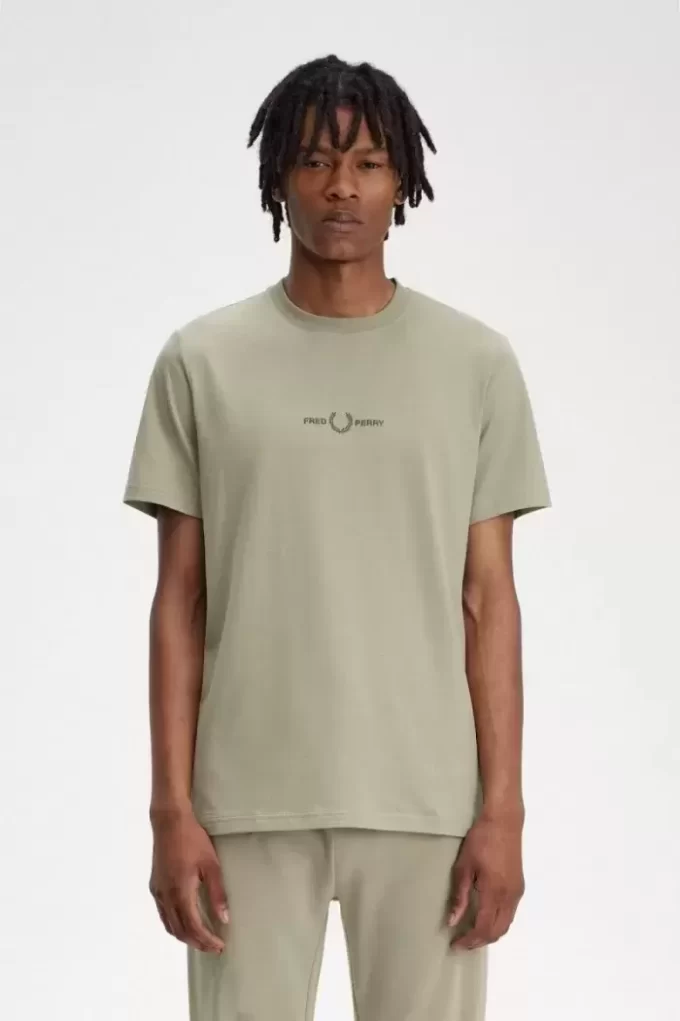 Tricou bărbătesc brodat