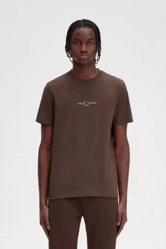 Tricou bărbătesc brodat