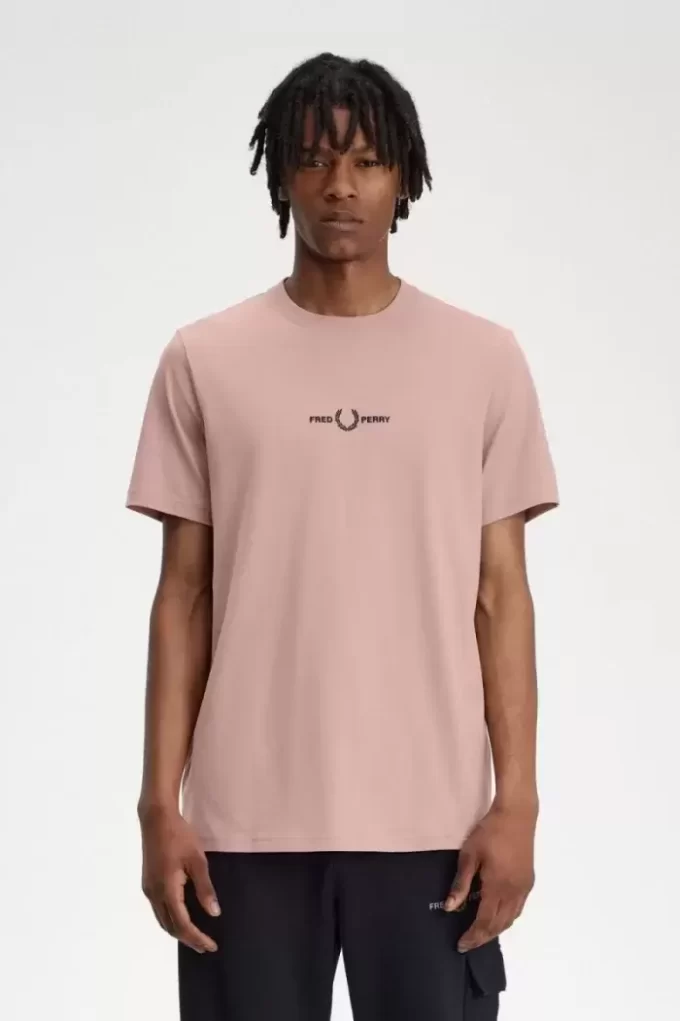 Tricou bărbătesc brodat