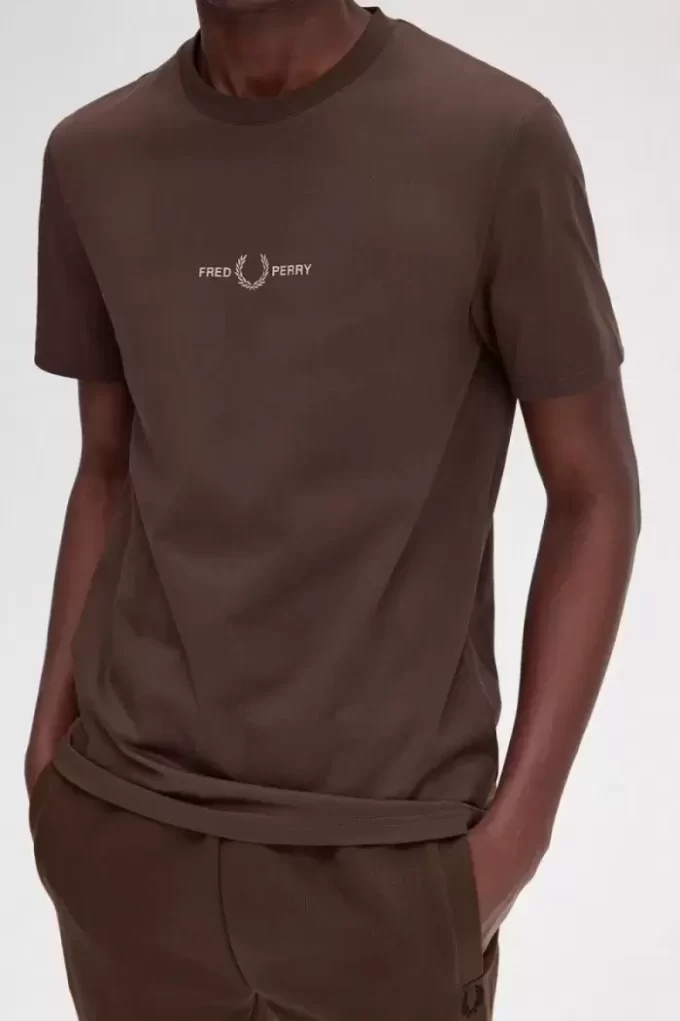 Tricou bărbătesc brodat