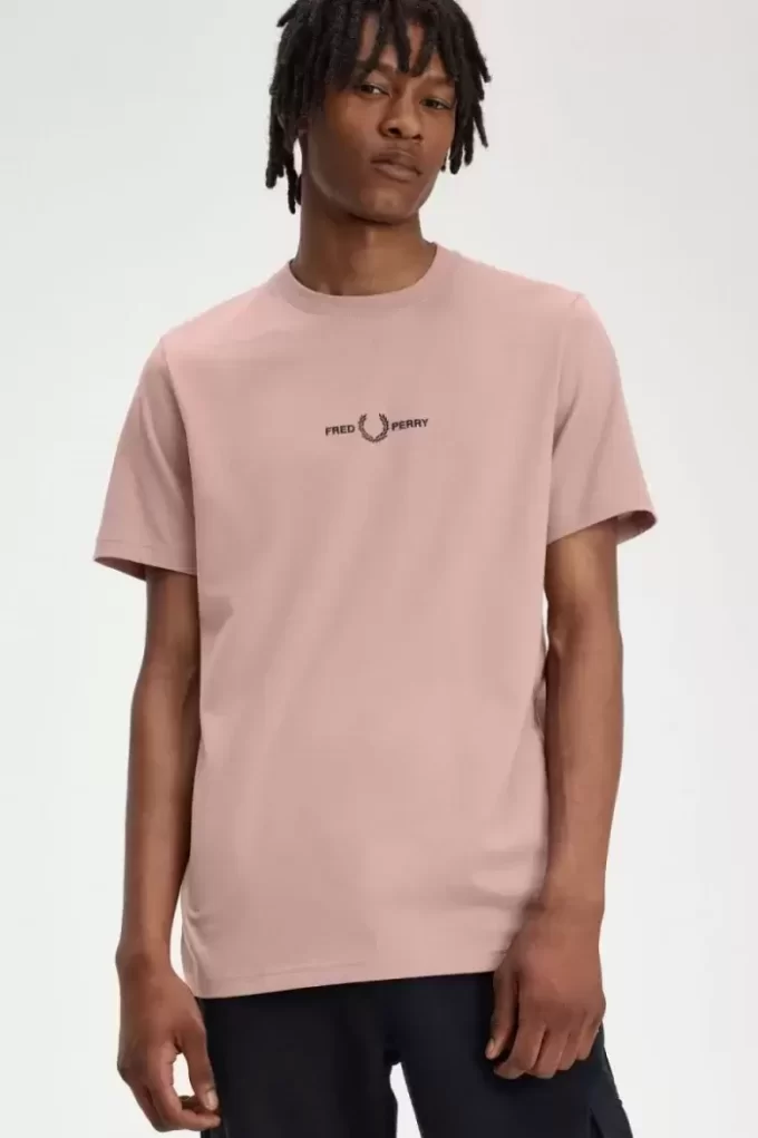 Tricou bărbătesc brodat