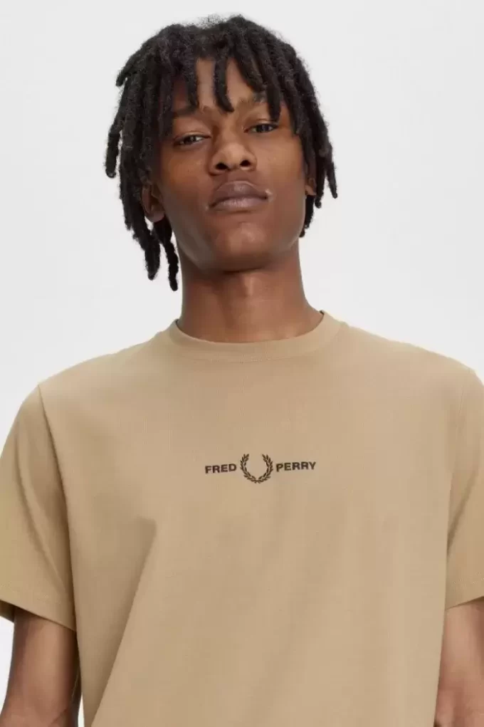 Tricou bărbătesc brodat