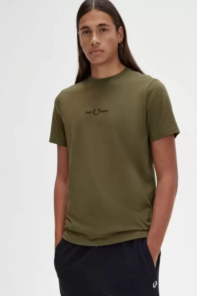 Tricou bărbătesc brodat
