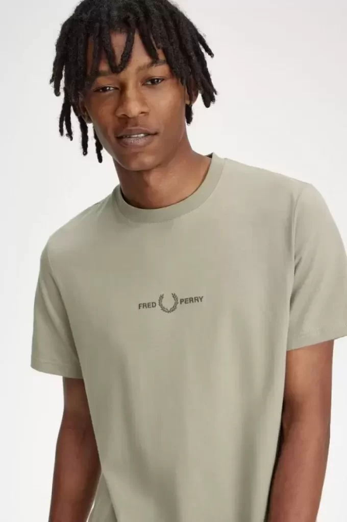 Tricou bărbătesc brodat