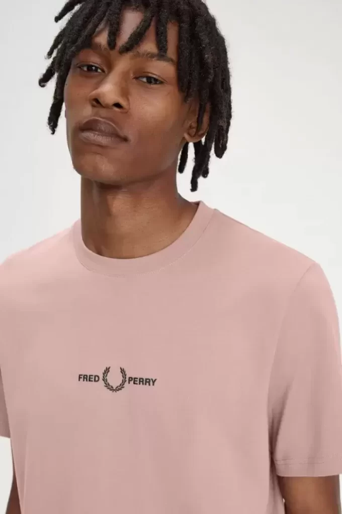 Tricou bărbătesc brodat