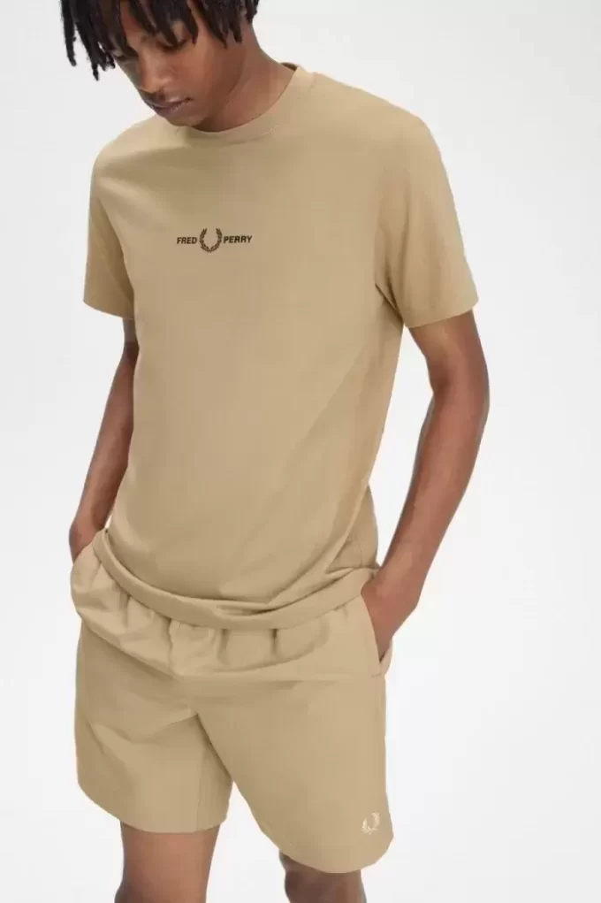 Tricou bărbătesc brodat