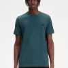 Tricou bărbătesc cu bandă contrastantă Ringer Tricou bărbătesc cu bandă contrastantă Ringer