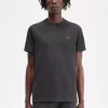 Tricou bărbătesc cu bandă contrastantă Ringer Tricou bărbătesc cu bandă contrastantă Ringer