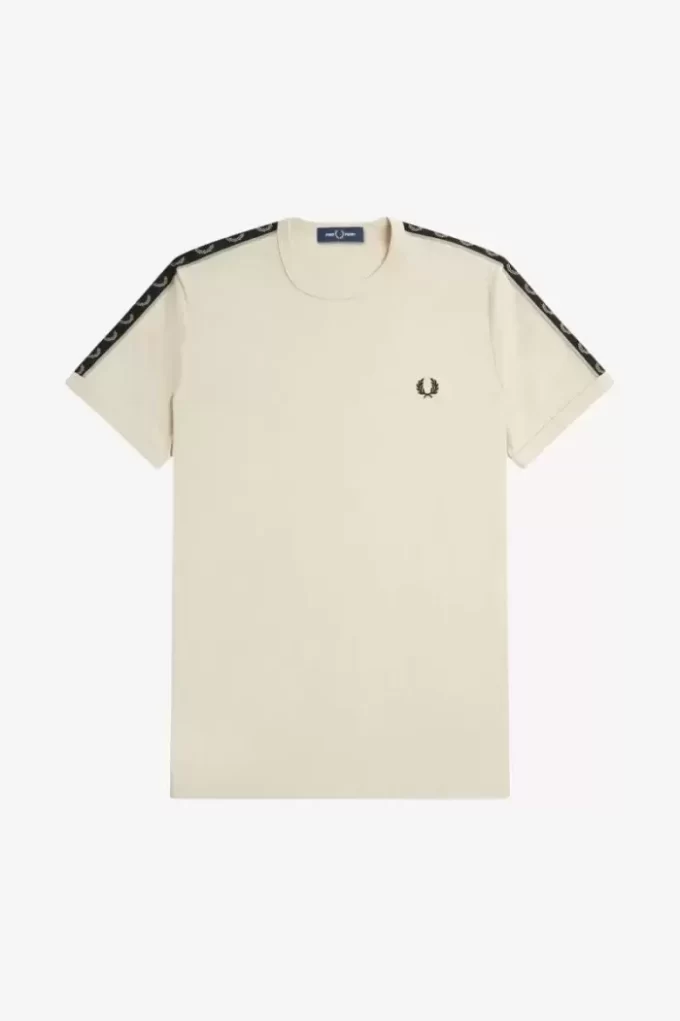 Tricou bărbătesc cu bandă contrastantă Ringer Tricou bărbătesc cu bandă contrastantă Ringer