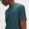 Tricou bărbătesc cu bandă contrastantă Ringer Tricou bărbătesc cu bandă contrastantă Ringer