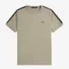 Tricou bărbătesc cu bandă contrastantă Ringer Tricou bărbătesc cu bandă contrastantă Ringer