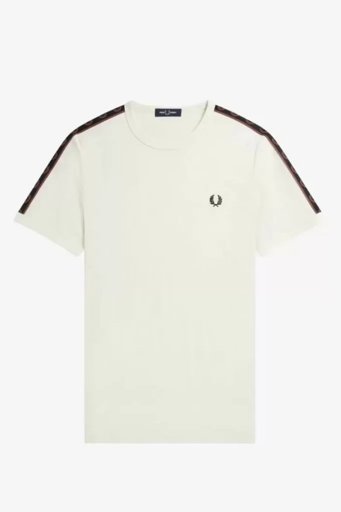 Tricou bărbătesc cu bandă contrastantă Ringer Tricou bărbătesc cu bandă contrastantă Ringer