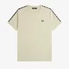 Tricou bărbătesc cu bandă contrastantă Ringer Tricou bărbătesc cu bandă contrastantă Ringer