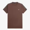 Tricou bărbătesc cu bandă contrastantă Ringer Tricou bărbătesc cu bandă contrastantă Ringer