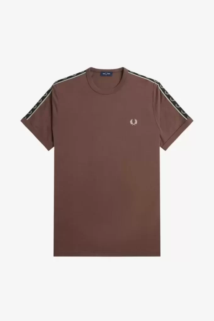 Tricou bărbătesc cu bandă contrastantă Ringer Tricou bărbătesc cu bandă contrastantă Ringer