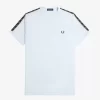 Tricou bărbătesc cu bandă contrastantă Ringer Tricou bărbătesc cu bandă contrastantă Ringer