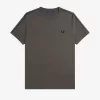 Tricou bărbătesc cu bandă contrastantă Ringer Tricou bărbătesc cu bandă contrastantă Ringer