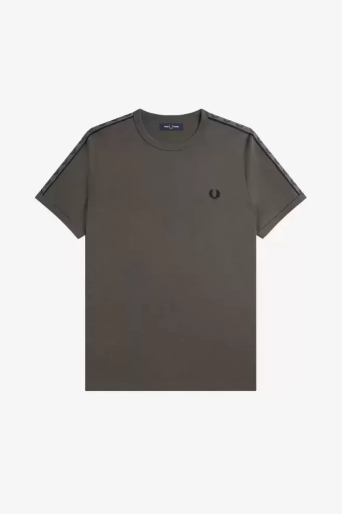 Tricou bărbătesc cu bandă contrastantă Ringer Tricou bărbătesc cu bandă contrastantă Ringer