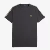 Tricou bărbătesc cu bandă contrastantă Ringer Tricou bărbătesc cu bandă contrastantă Ringer