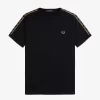 Tricou bărbătesc cu bandă contrastantă Ringer Tricou bărbătesc cu bandă contrastantă Ringer