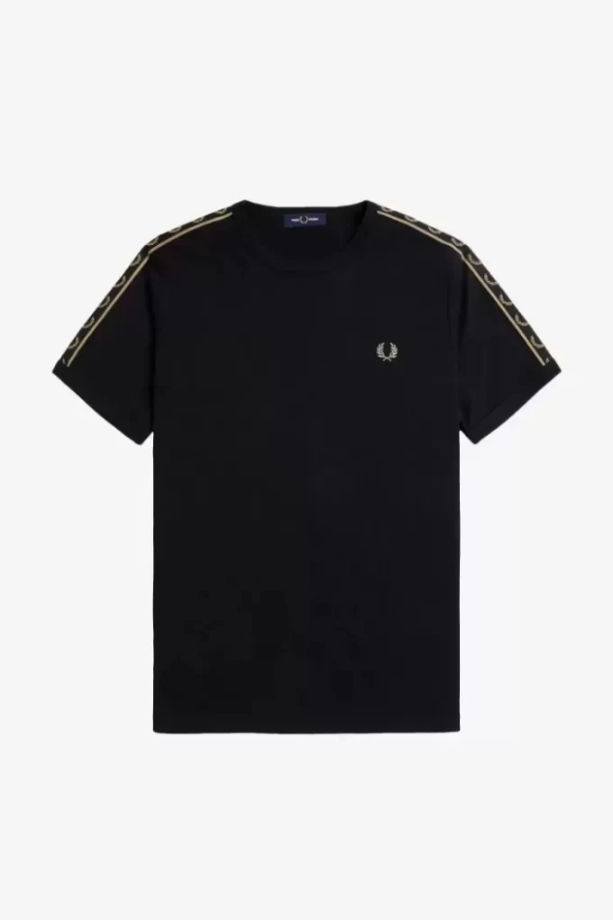 Tricou bărbătesc cu bandă contrastantă Ringer Tricou bărbătesc cu bandă contrastantă Ringer
