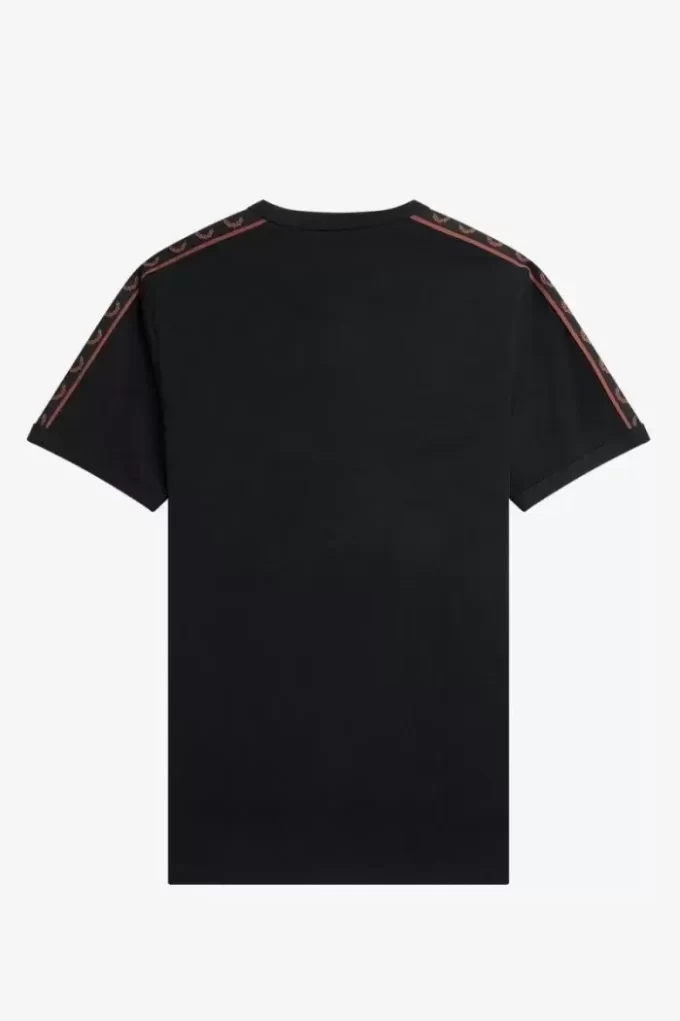 Tricou bărbătesc cu bandă contrastantă Ringer Tricou bărbătesc cu bandă contrastantă Ringer
