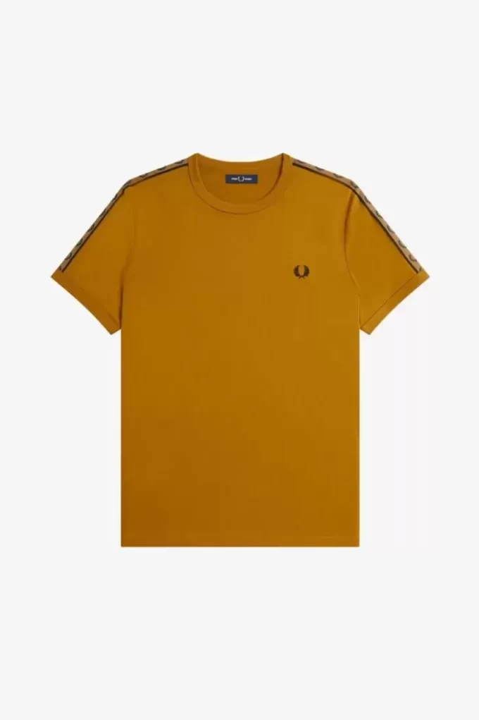 Tricou bărbătesc cu bandă contrastantă Ringer Tricou bărbătesc cu bandă contrastantă Ringer