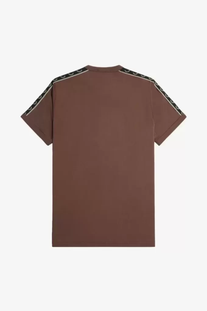 Tricou bărbătesc cu bandă contrastantă Ringer Tricou bărbătesc cu bandă contrastantă Ringer
