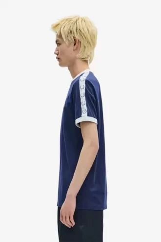 Tricou bărbătesc cu bandă elastică Ringer