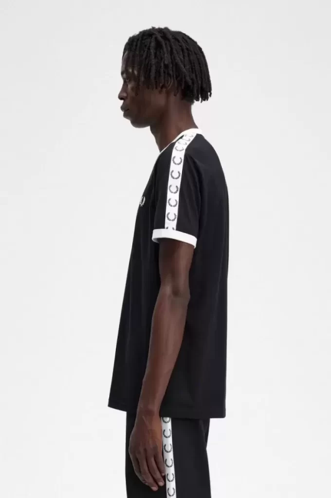 Tricou bărbătesc cu bandă elastică Ringer Tricou bărbătesc cu bandă elastică Ringer