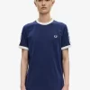 Tricou bărbătesc cu bandă elastică Ringer Tricou bărbătesc cu bandă elastică Ringer
