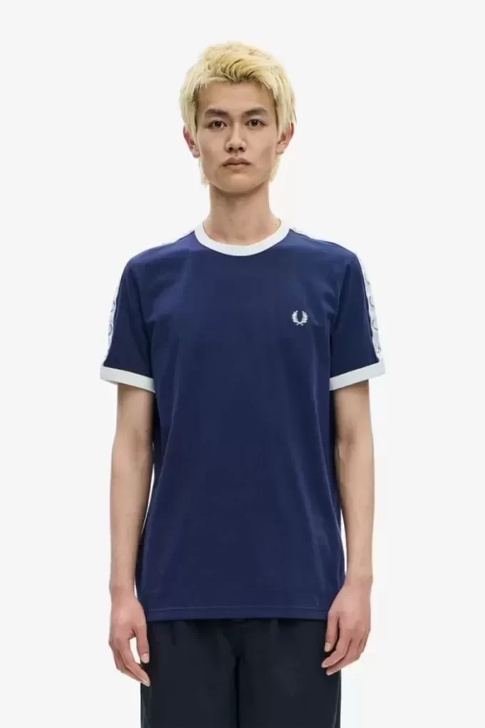 Tricou bărbătesc cu bandă elastică Ringer Tricou bărbătesc cu bandă elastică Ringer