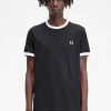Tricou bărbătesc cu bandă elastică Ringer Tricou bărbătesc cu bandă elastică Ringer