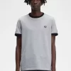 Tricou bărbătesc cu bandă elastică Ringer Tricou bărbătesc cu bandă elastică Ringer