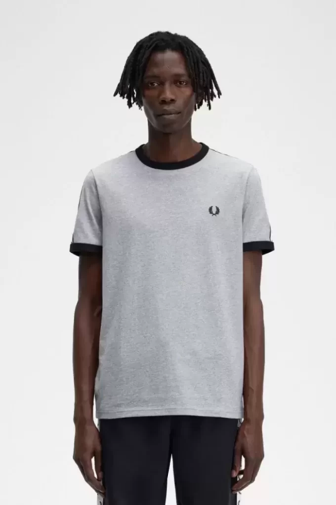 Tricou bărbătesc cu bandă elastică Ringer Tricou bărbătesc cu bandă elastică Ringer