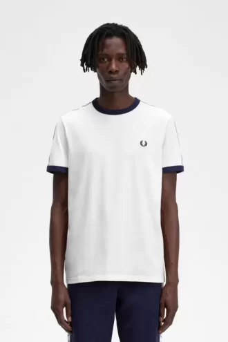Tricou bărbătesc cu bandă elastică Ringer