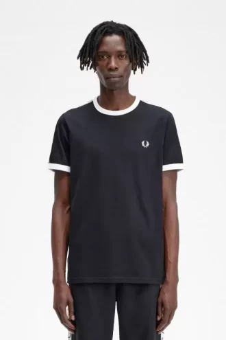 Tricou bărbătesc cu bandă elastică Ringer
