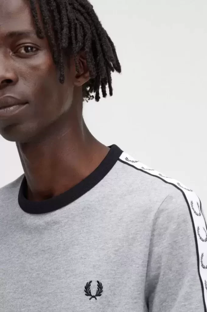 Tricou bărbătesc cu bandă elastică Ringer Tricou bărbătesc cu bandă elastică Ringer
