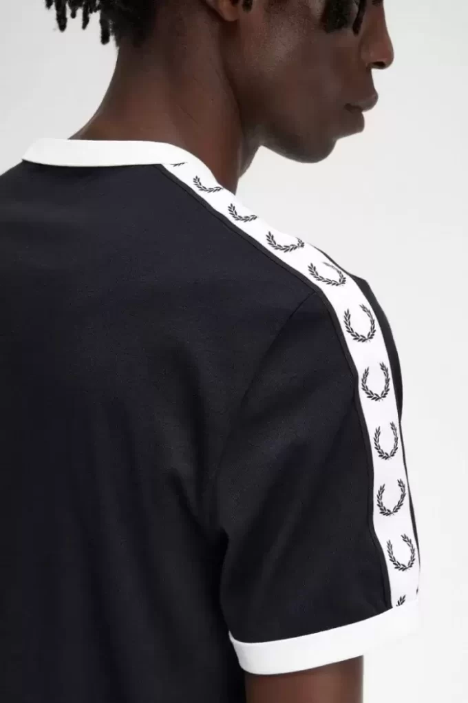 Tricou bărbătesc cu bandă elastică Ringer Tricou bărbătesc cu bandă elastică Ringer