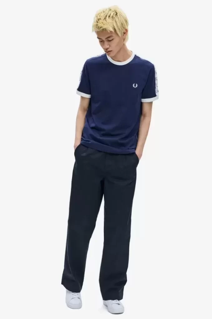Tricou bărbătesc cu bandă elastică Ringer Tricou bărbătesc cu bandă elastică Ringer