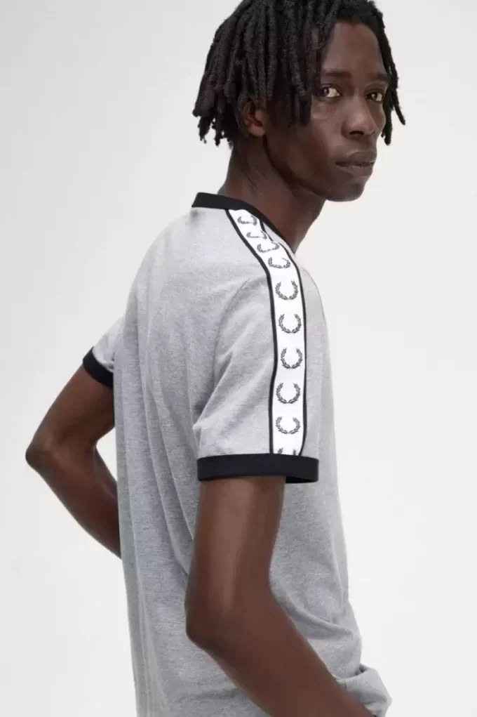 Tricou bărbătesc cu bandă elastică Ringer Tricou bărbătesc cu bandă elastică Ringer