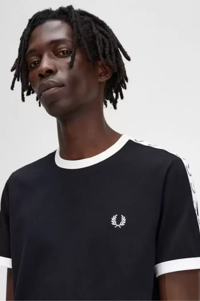 Tricou bărbătesc cu bandă elastică Ringer Tricou bărbătesc cu bandă elastică Ringer