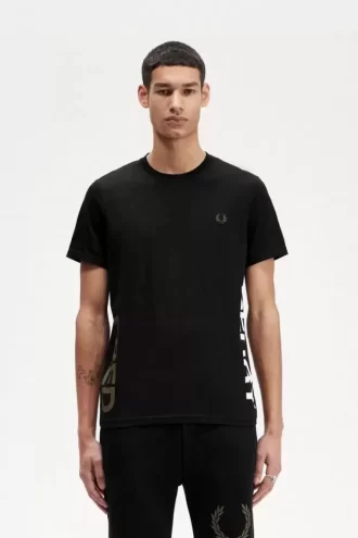 Tricou bărbătesc cu branding grafic