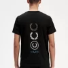 Tricou bărbătesc cu branding grafic Tricou bărbătesc cu branding grafic