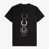 Tricou bărbătesc cu branding grafic Tricou bărbătesc cu branding grafic