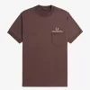Tricou bărbătesc cu buzunar din jerseu Loopback Tricou bărbătesc cu buzunar din jerseu Loopback